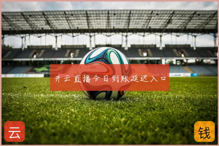 开云直播今日到账延迟入口